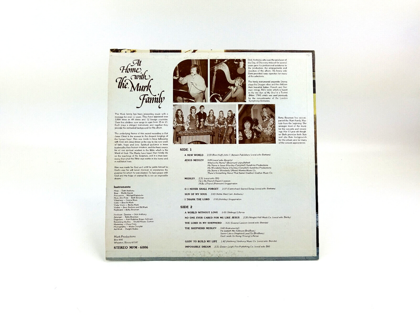 LOT OF 5 MURK FAMILY LPs