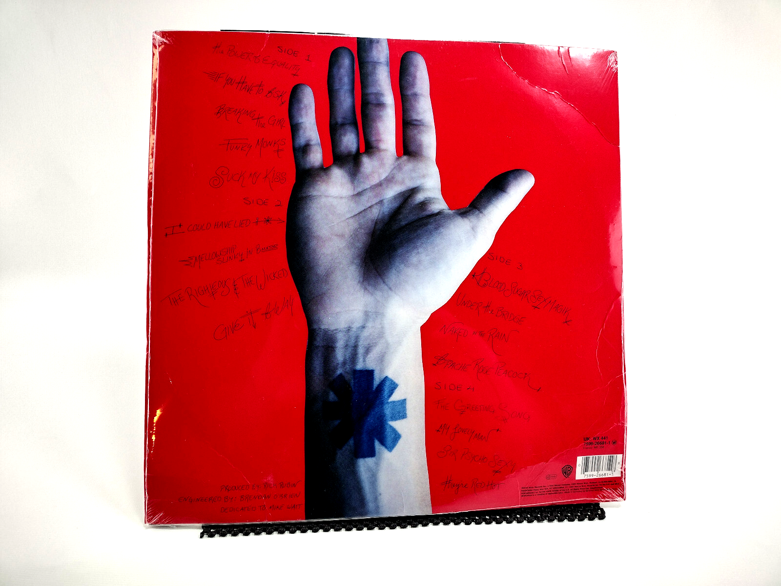 Red Hot Chili Peppers - Blood Sugar Sex Magik, Sealed Copy! Europe (Bend Marks)