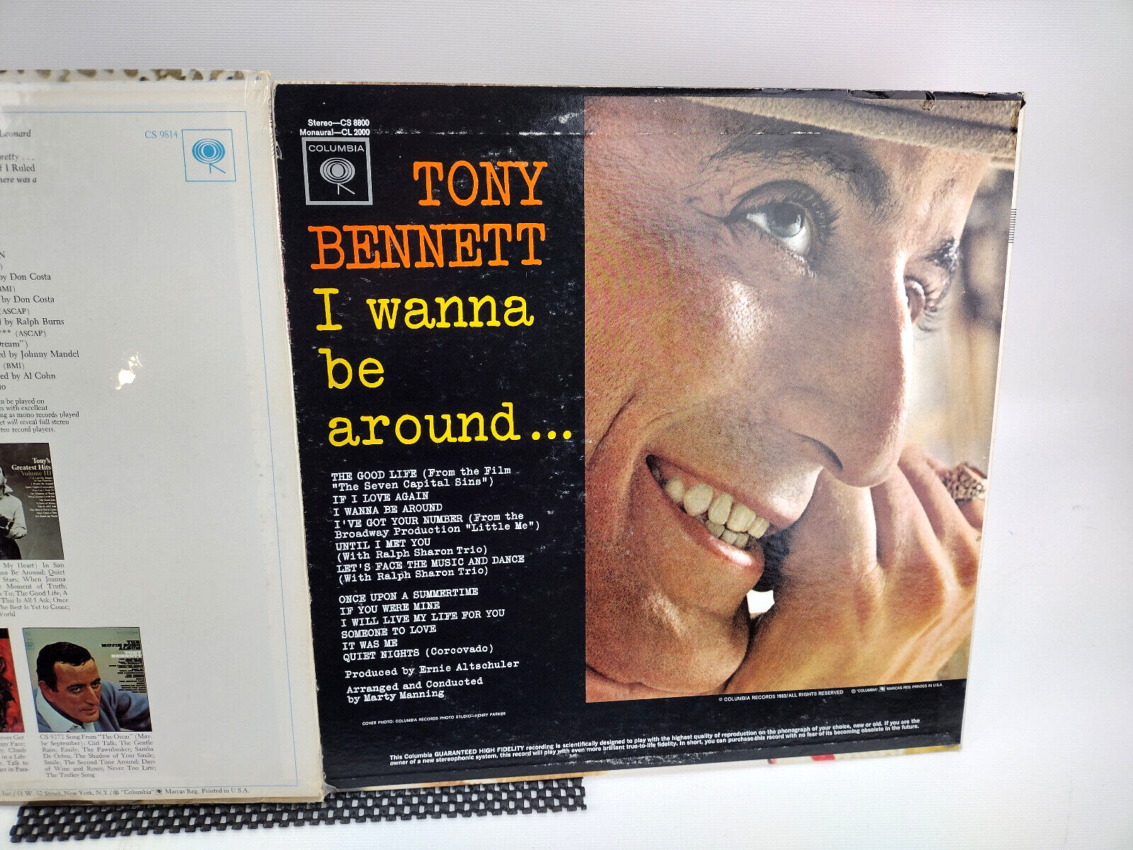 LOT OF 2 TONY BENNETT SEALED LPs - See Detailed Descriptions