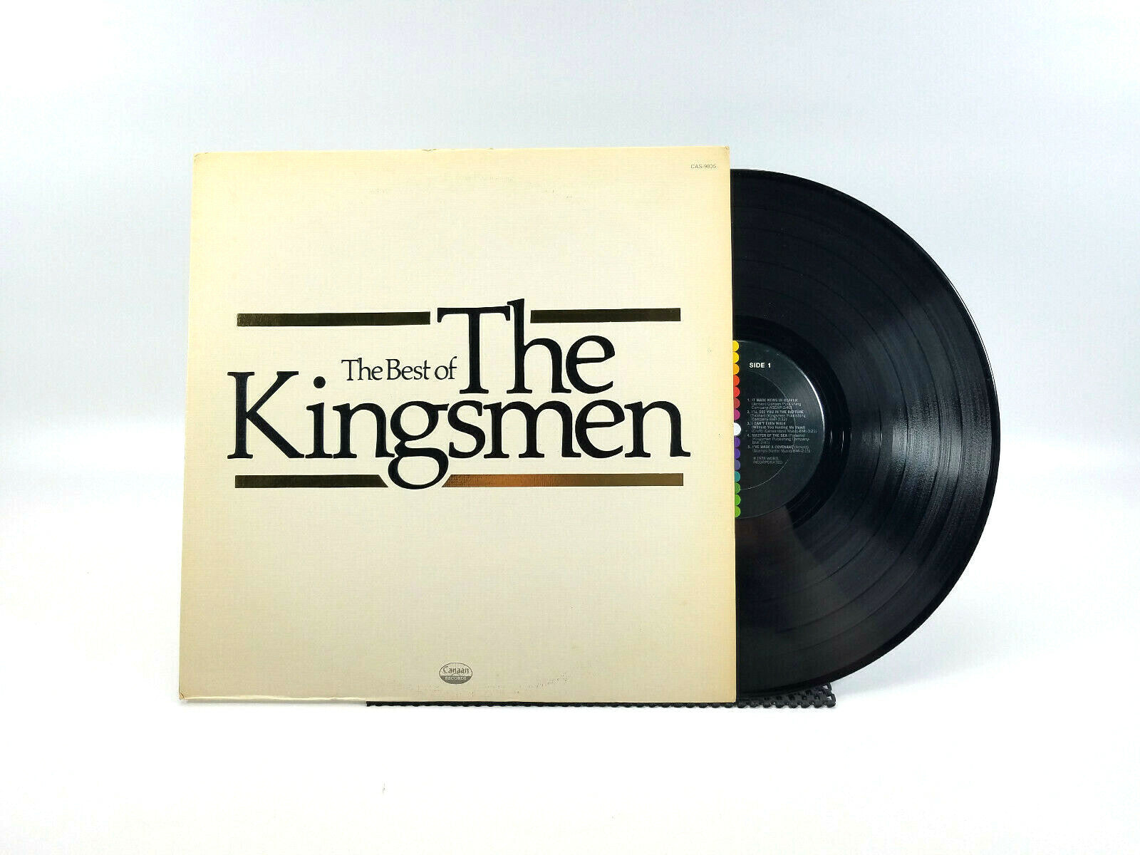LOT OF 2 THE KINGSMEN LPs - The Best of & 24 Carat Gospel - VG+/NM