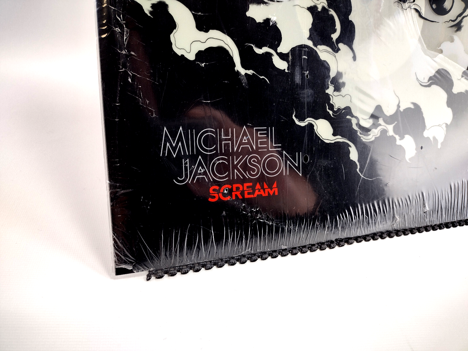 Michael Jackson - Scream, Glow In The Dark, Blue Translucent, 2xLP