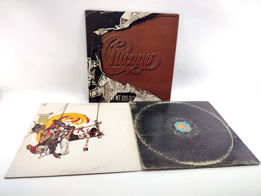 LOT OF 3 CHICAGO LPs