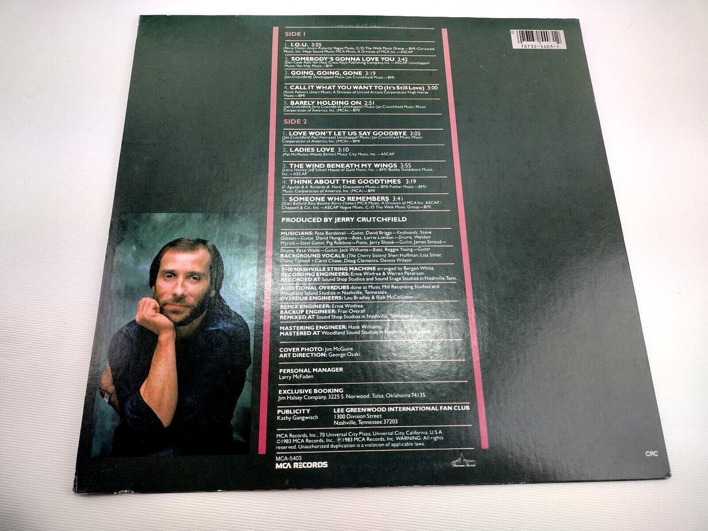 LOT OF 3 LEE GREENWOOD , Vinyl, LPs - VG+