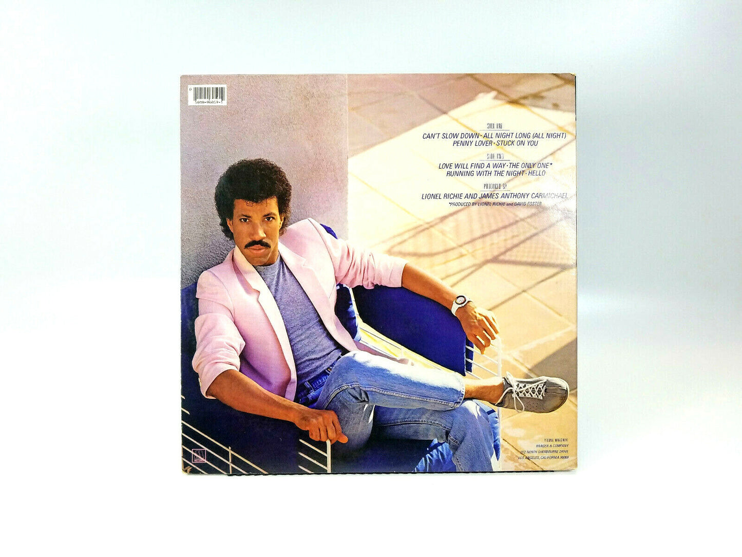 Lionel Richie – Can't Slow Down  Motown – 6059ML  LP - NM