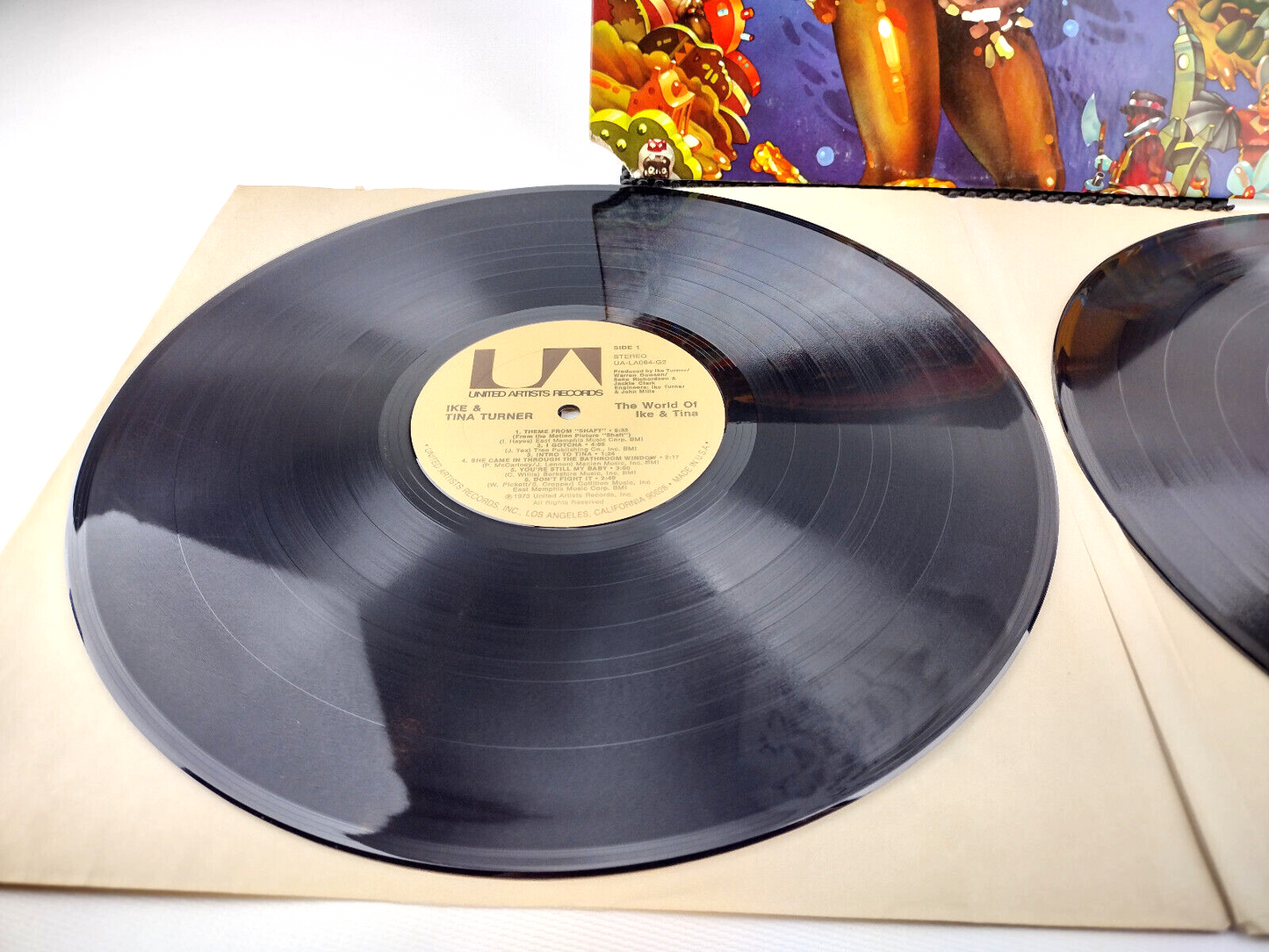 Ike & Tina Turner - The World Of Ike & Tina  United Artists Records – UA-LA06 LP