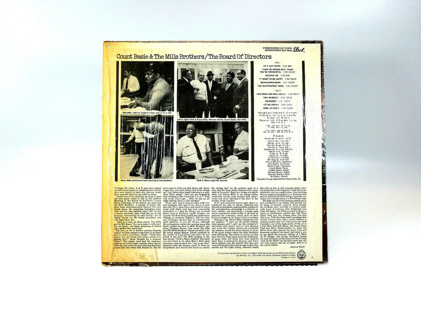 Lot of 3 Mills Brothers LPs