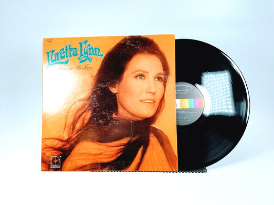 Loretta Lynn I Wanna Be Free Original Decca R111668 Vinyl Record Album NM