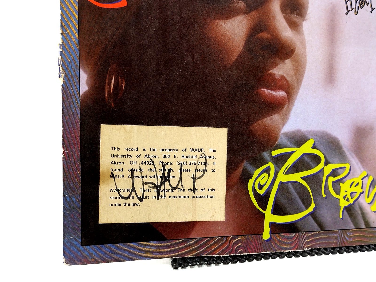 Jocelyn Brown - One From The Heart LP, PROMO, Cleaned w/ Vinyl Vac!