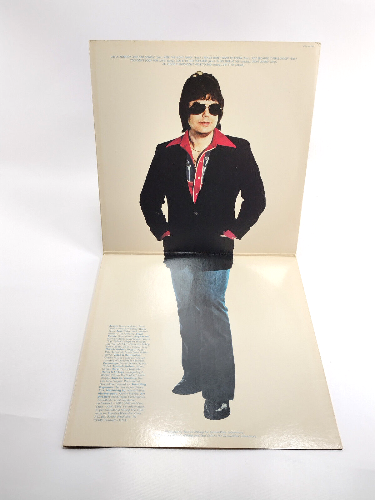 LOT OF 2 RONNIE MILSAP LPs - Images & There's No Gettin Over Me
