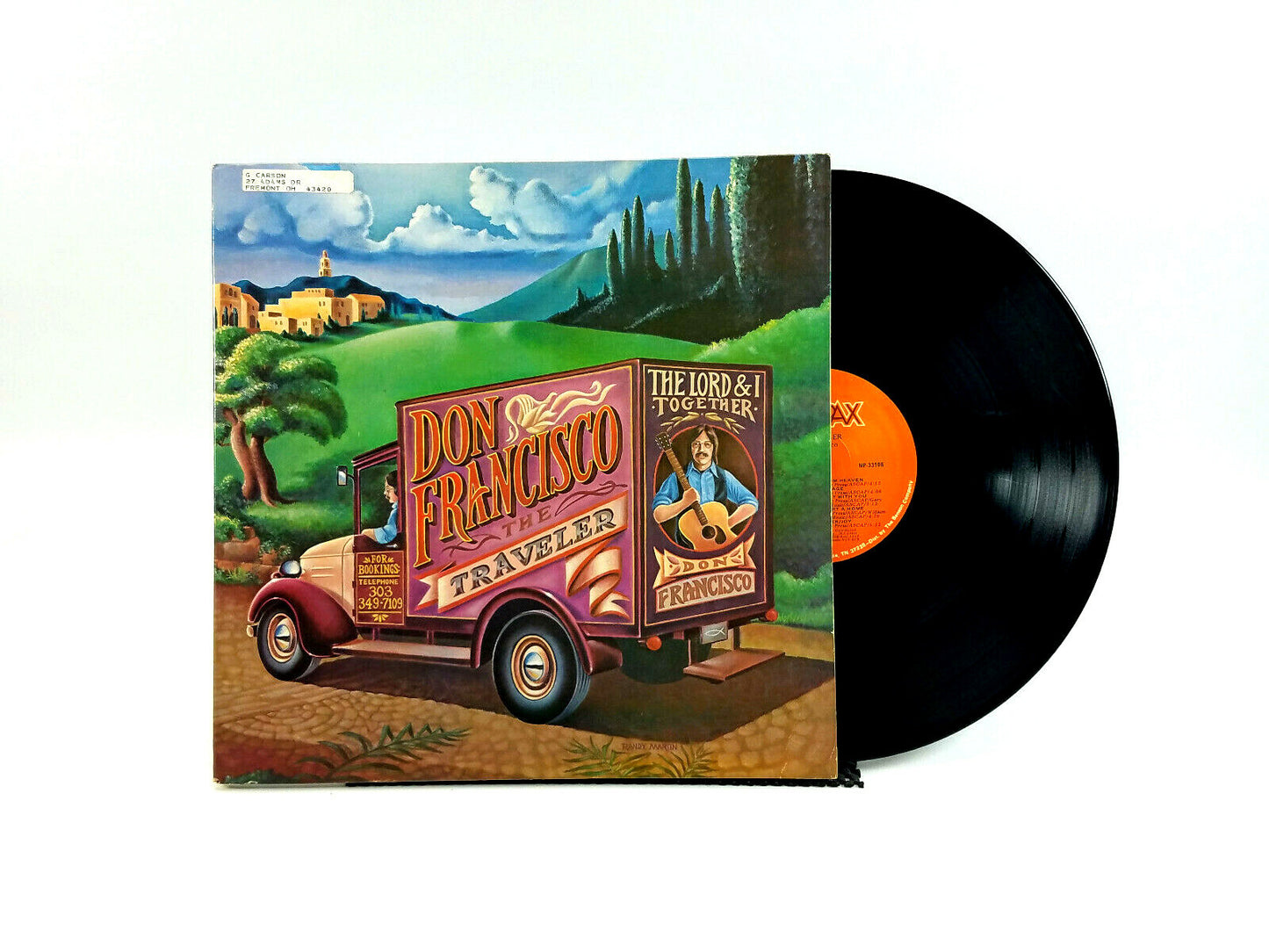 Lot of 2 Don Fancisco LPs - The Traveler & Forgiven VG+/NM