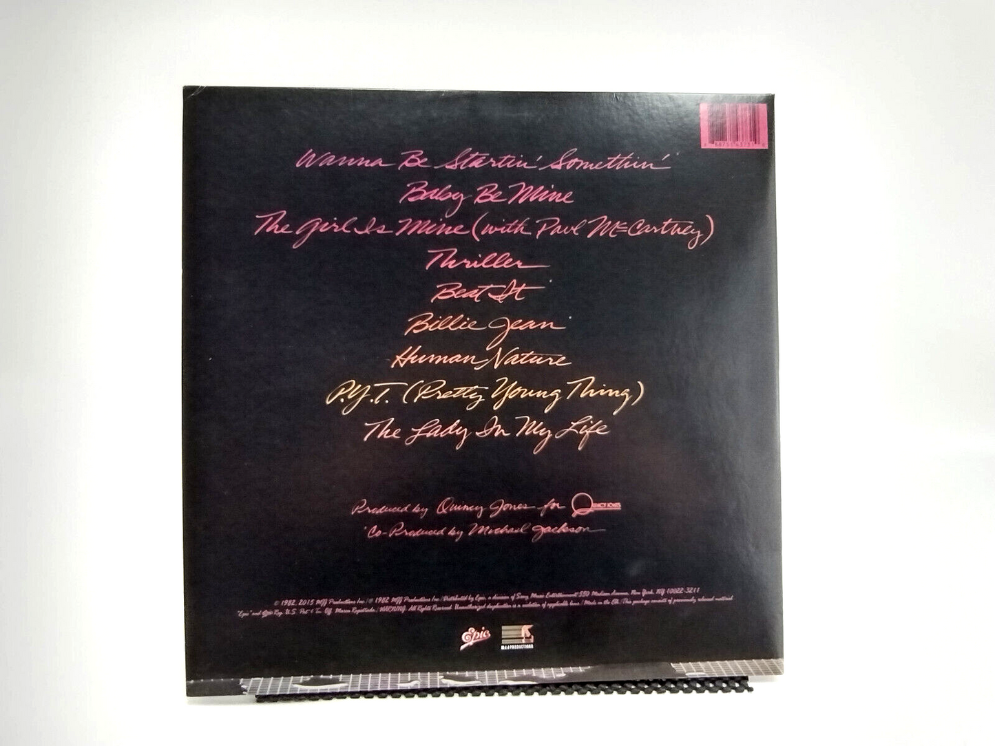 Michael Jackson – Thriller, 2018, Reissue, Repress, Stereo, Gatefold LP
