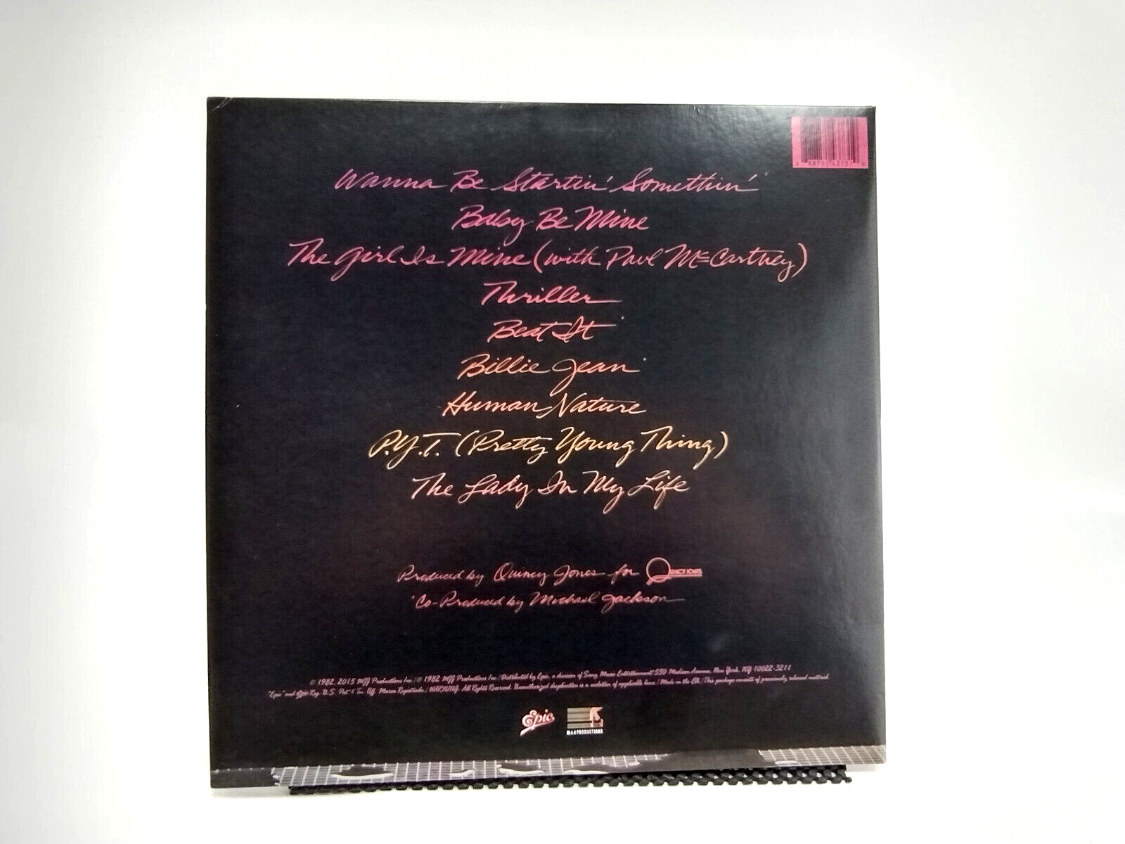 Michael Jackson – Thriller, 2018, Reissue, Repress, Stereo, Gatefold LP