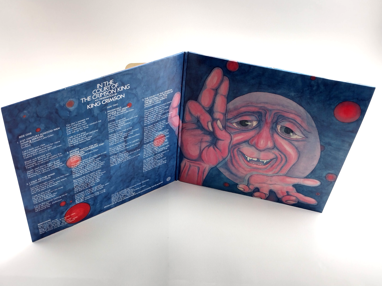 King Crimson - In The Court Of The Crimson King, RE 200g LP - 2020