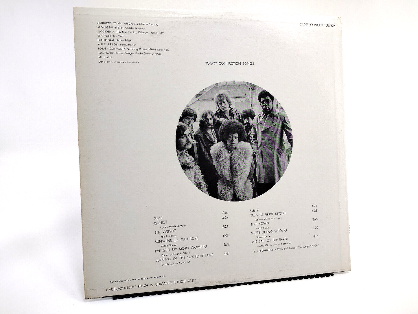Rotary Connection - Songs, Vinyl, LP - Cleaned w/ Vinyl Vac!