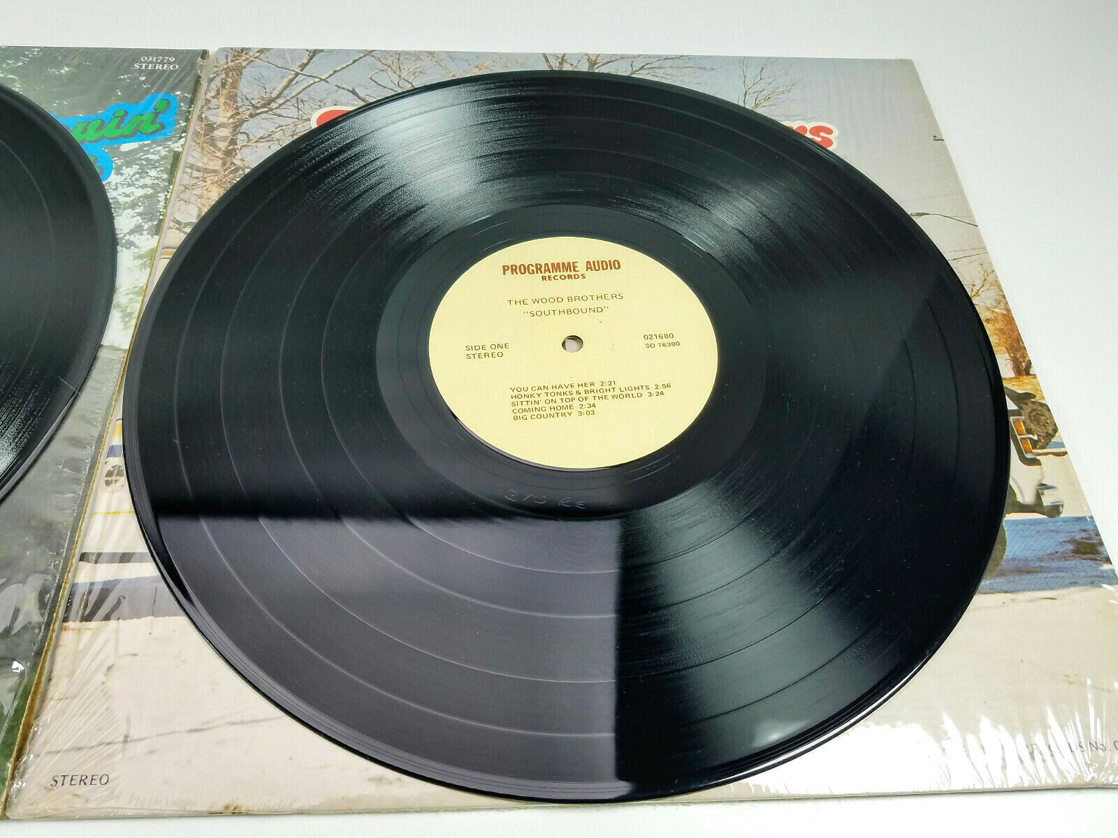 Lot of 2 Wood Brothers LPs - Movin' On & Southbound - Both NM