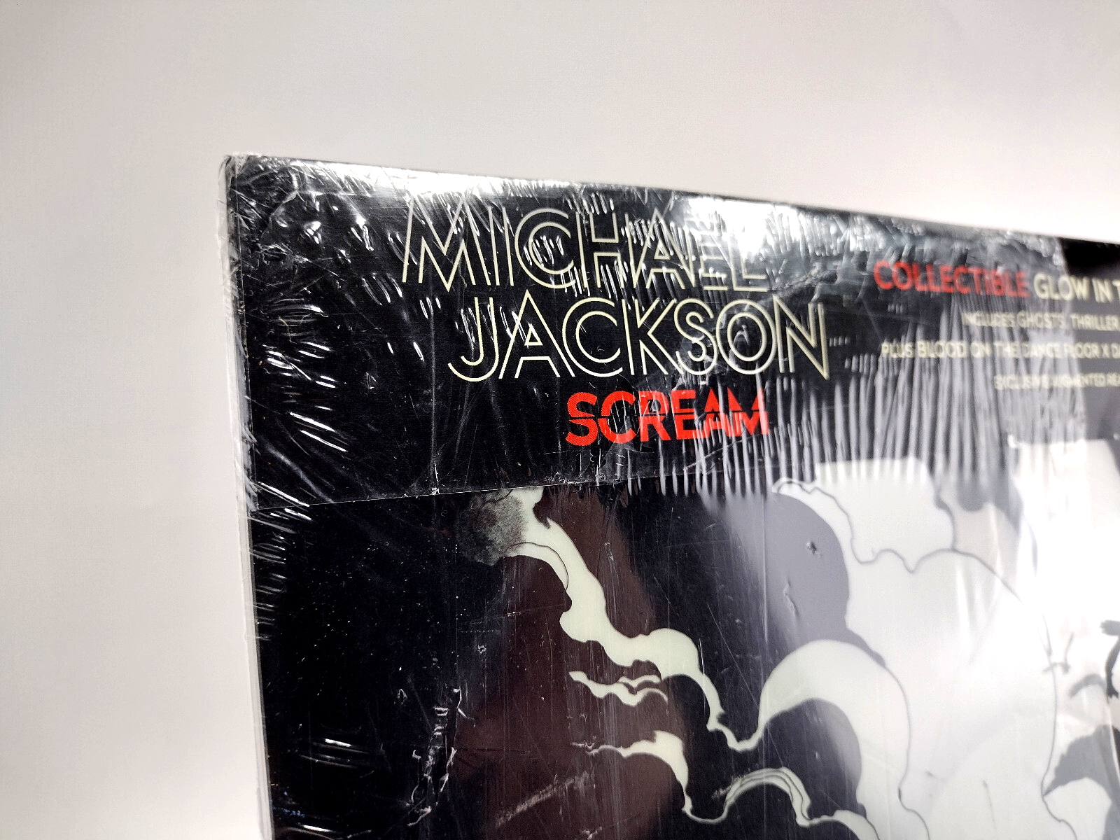 Michael Jackson - Scream, Glow In The Dark, Blue Translucent, 2xLP
