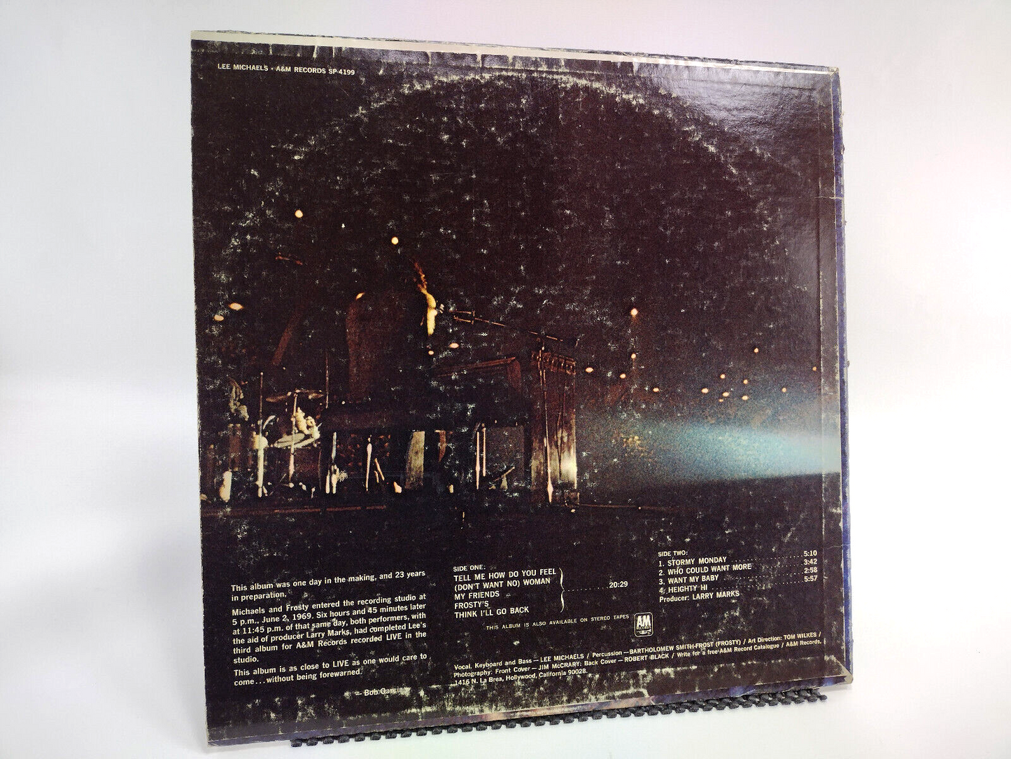 Lee Michaels - Lee Michaels, Vinyl, LP - Cleaned w/ Vinyl Vac!
