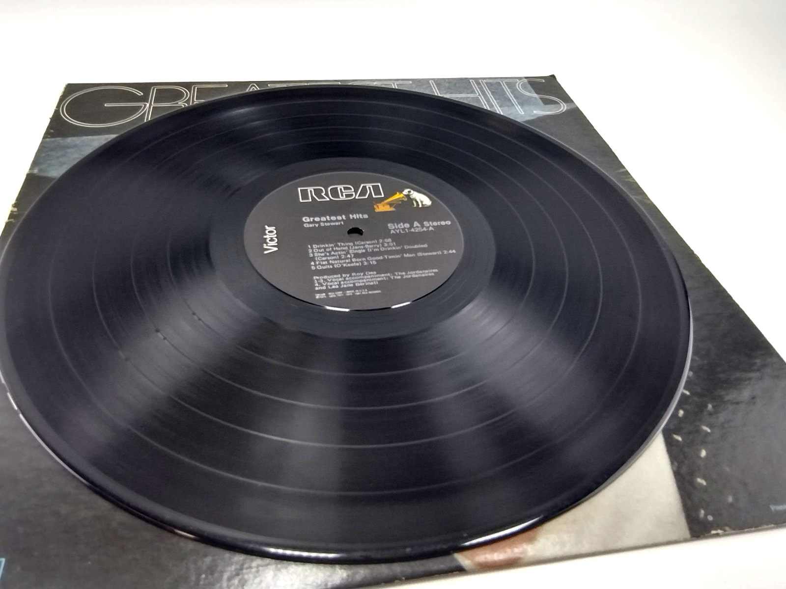 Gary Stewart - Greatest Hits LP - Cleaned w/ Vinyl Vac! AYL1-4254