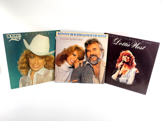 LOT OF 3 DOTTIE WEST LPs