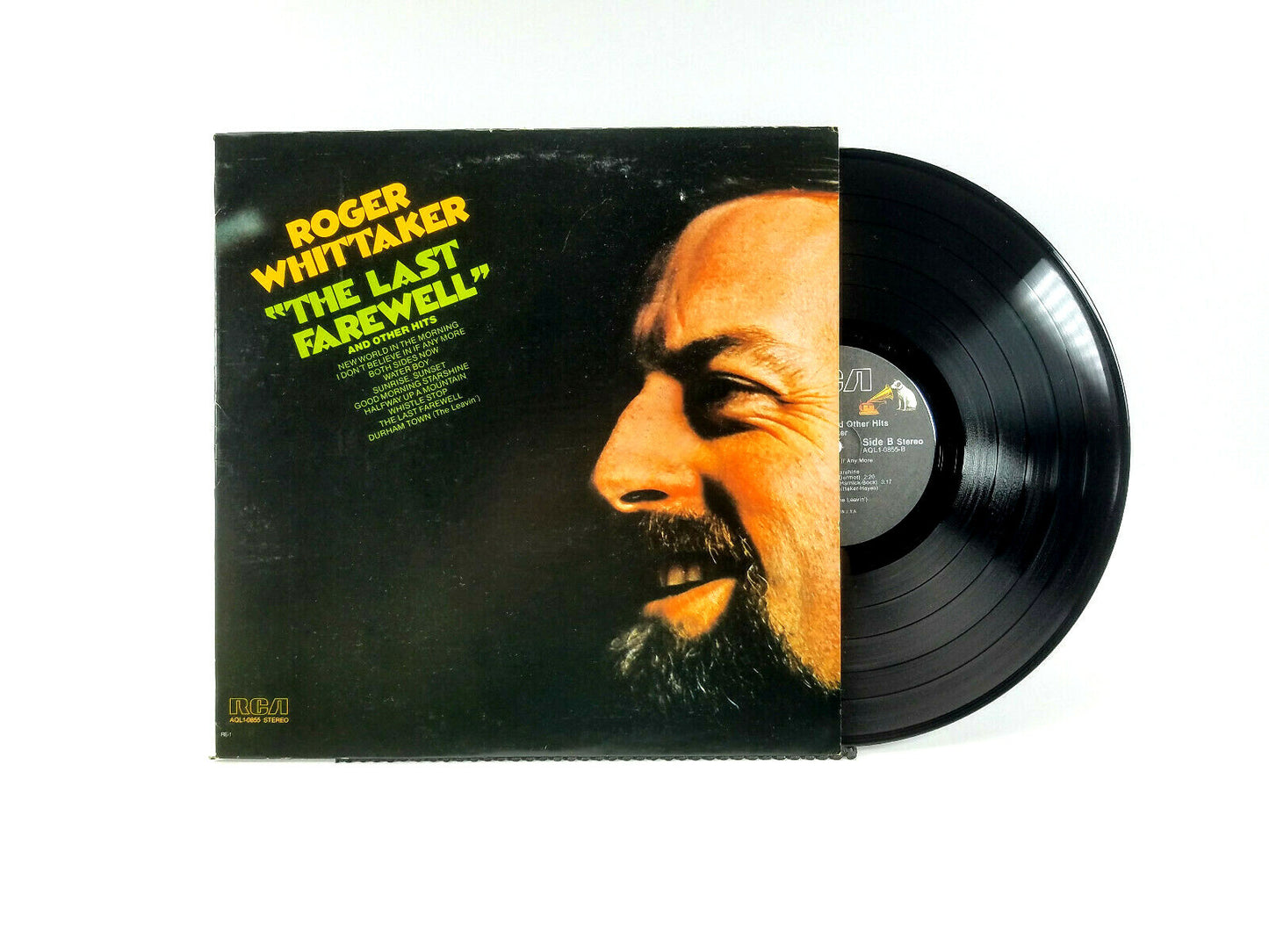 Lot of 2 Roger Whittaker LPs, The Last Farewell and Other Hits & Imagine