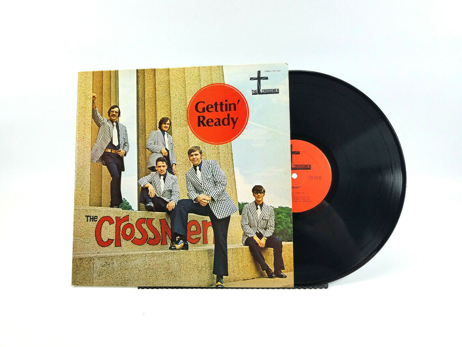 LOT OF 4 THE CROSSMEN LPs
