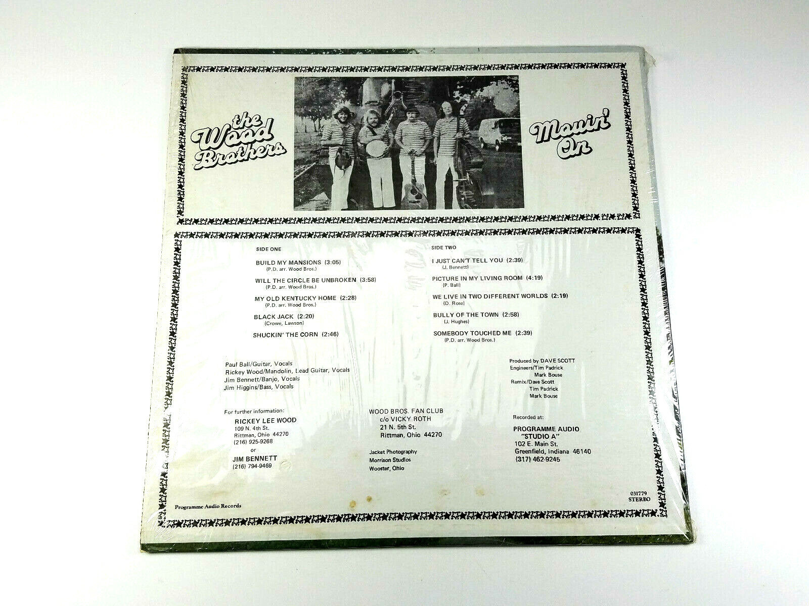 Lot of 2 Wood Brothers LPs - Movin' On & Southbound - Both NM