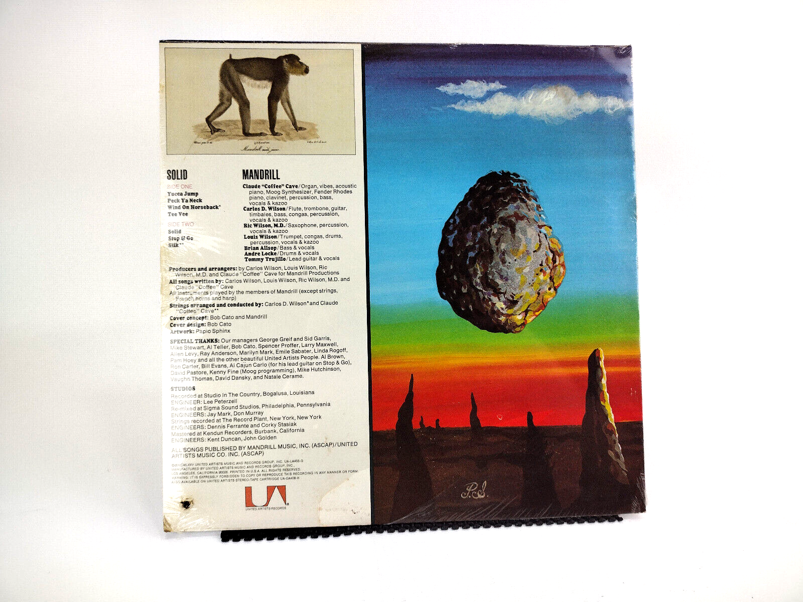 Mandrill - Solid, Vinyl, LP - SEALED COPY!