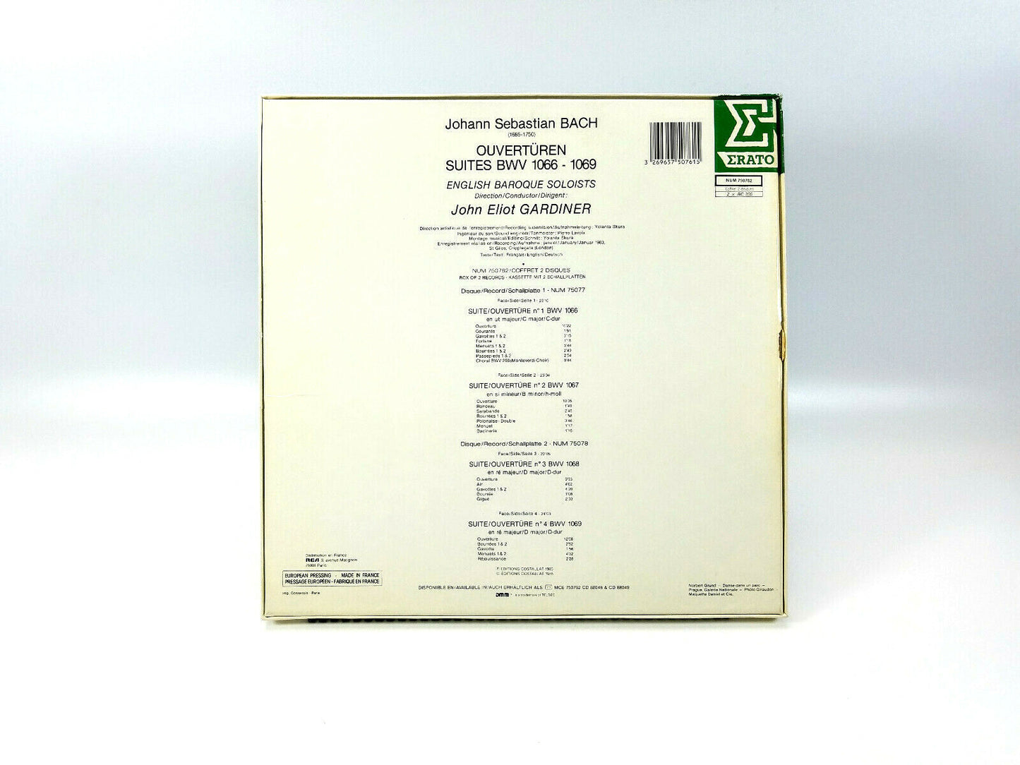 J.S. Bach*, The English Baroque Soloists, John Eliot Gardiner - Ouvertüren/Suite