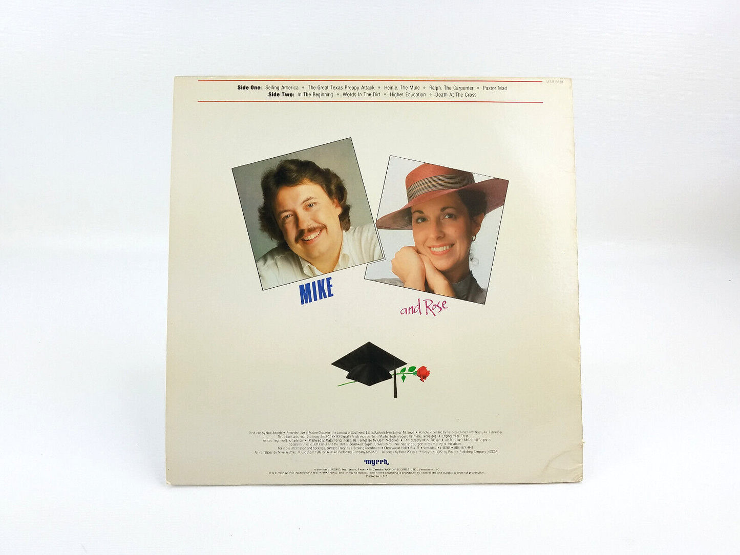 Mike* And Rose Warnke - Higher Education - LP - NM!