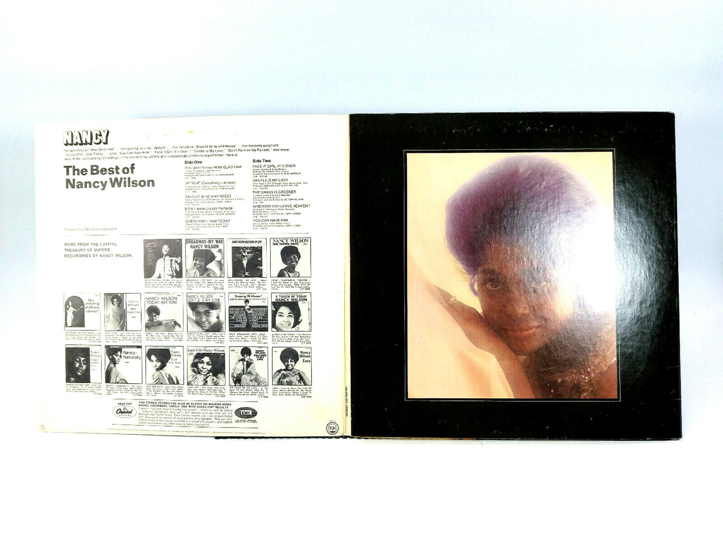 Lot of 2 Nancy Wilson LPs - My Way & The Best of VG+/NM