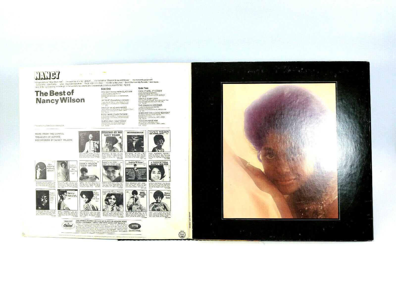 Lot of 2 Nancy Wilson LPs - My Way & The Best of VG+/NM