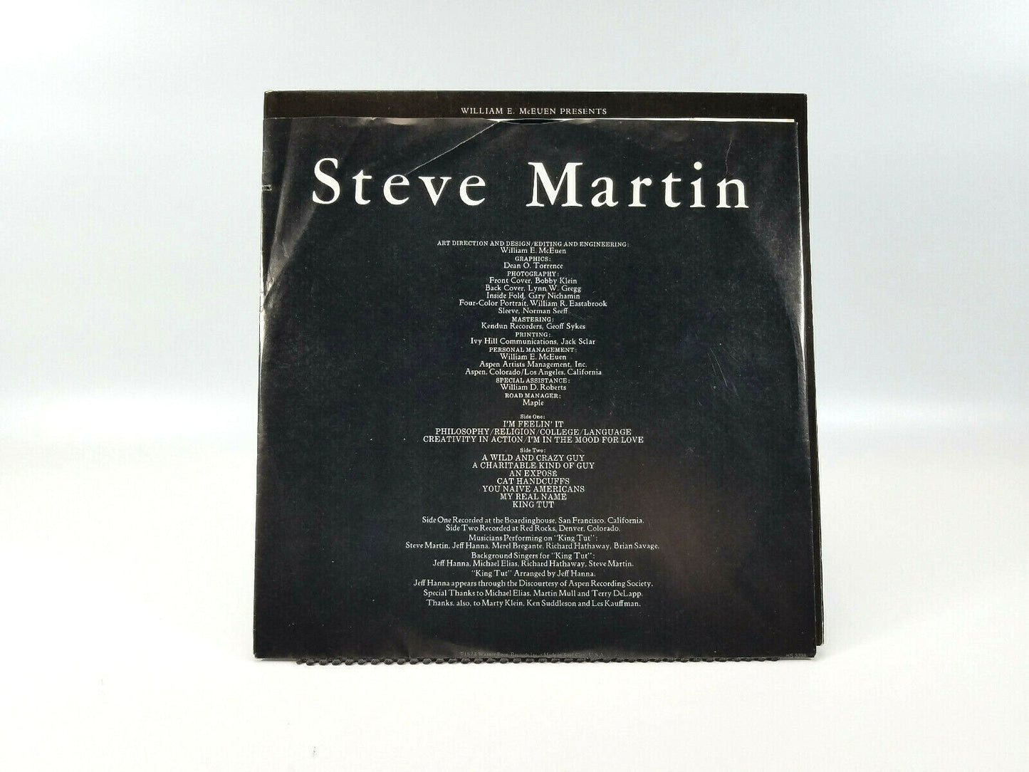 Steve Martin – A Wild And Crazy Guy  HS 3238 Includes 8X10 Photo!