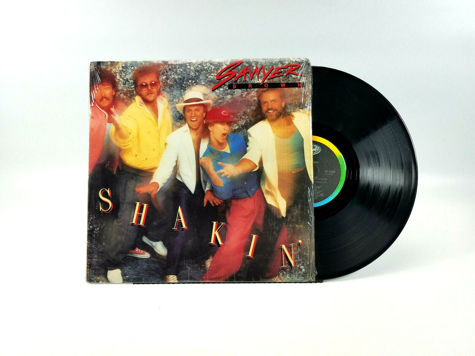 LOT OF 4 COUNTRY LPs - Mac Davis, Sawyer Brown, Eddie Rabbitt & Statler Brothers