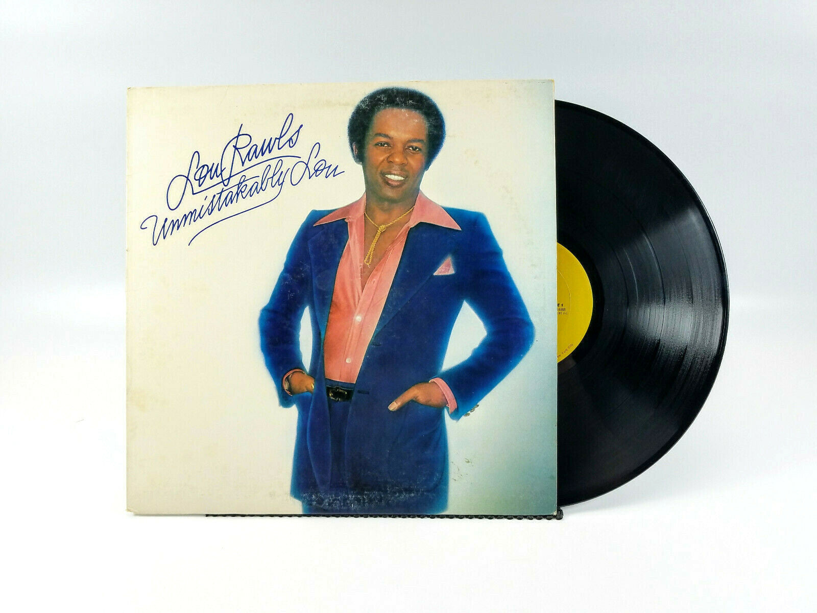 Lot of 2 Lou Rawls LPs - Unmistakably Lou & All Things In Time