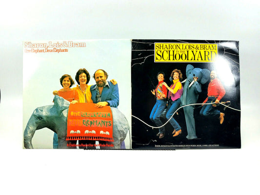 LOT OF 2 SHARON, LOIS & BRAM LPs - Both NM