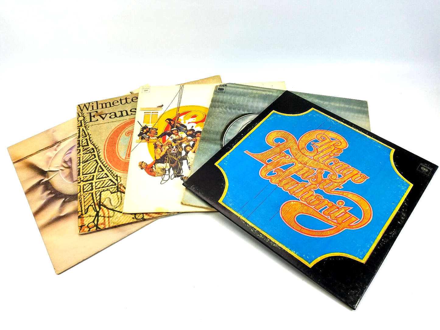 LOT OF 5 CHICAGO LPs
