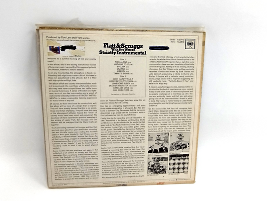 LOT OF 3 Flatt & Scruggs LPs - Cleaned w/ Vinyl Vac! (See Description)