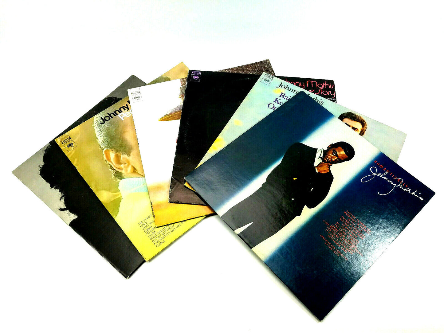 Lot of 6 Johnny Mathis LPs VG+