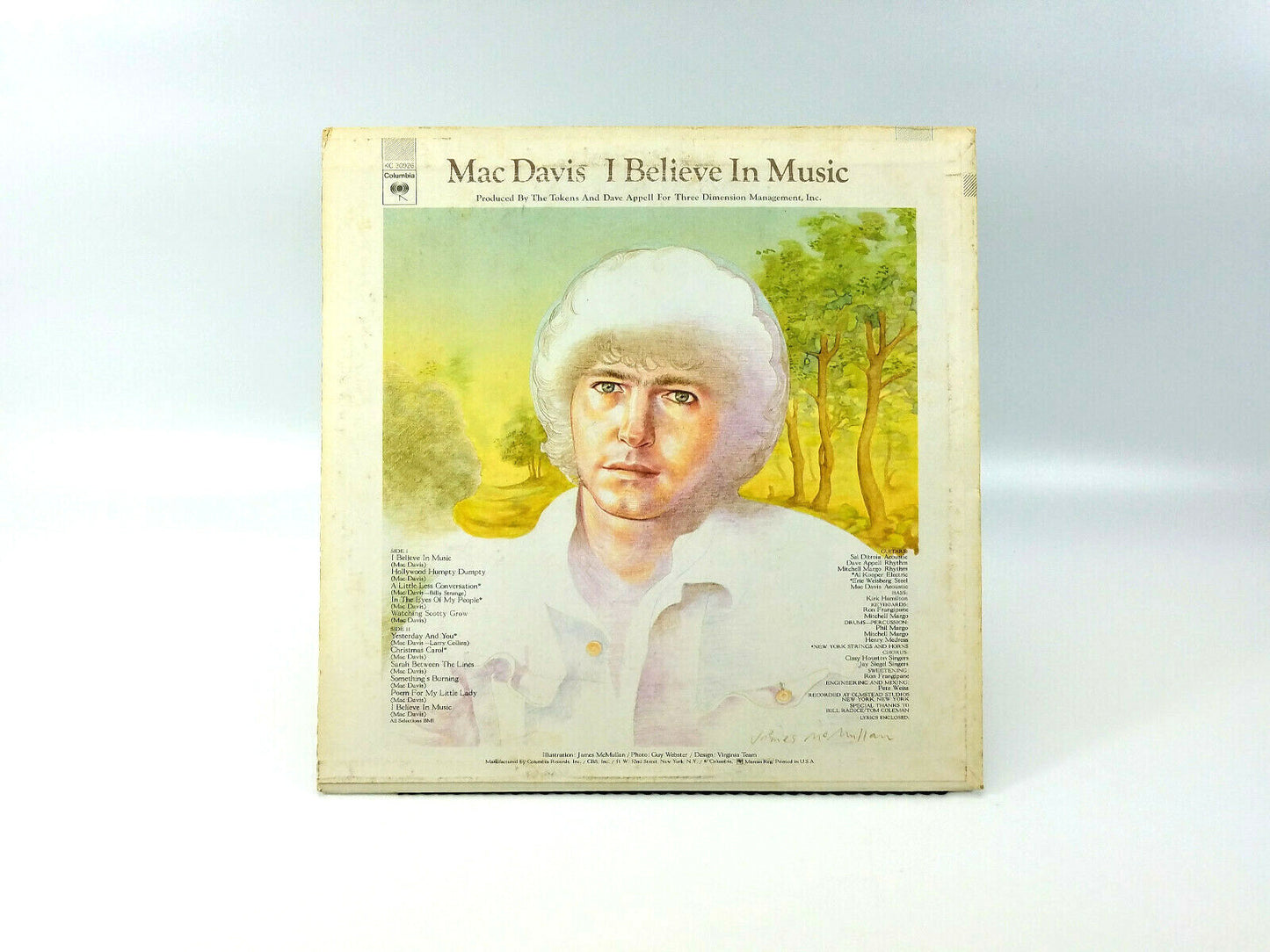 Lot of 3 Mac Davis LPs - VG+