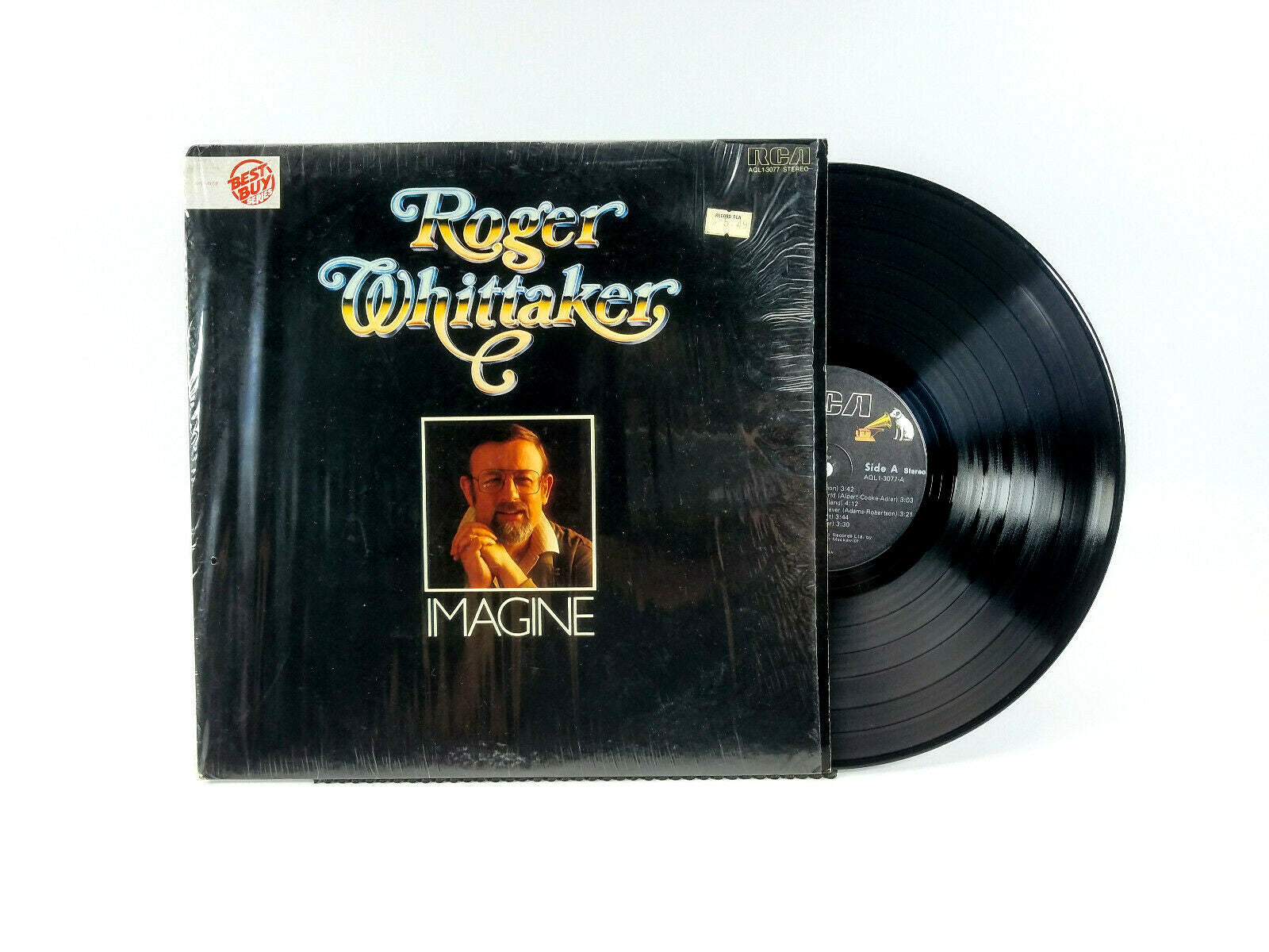 Lot of 2 Roger Whittaker LPs, The Last Farewell and Other Hits & Imagine