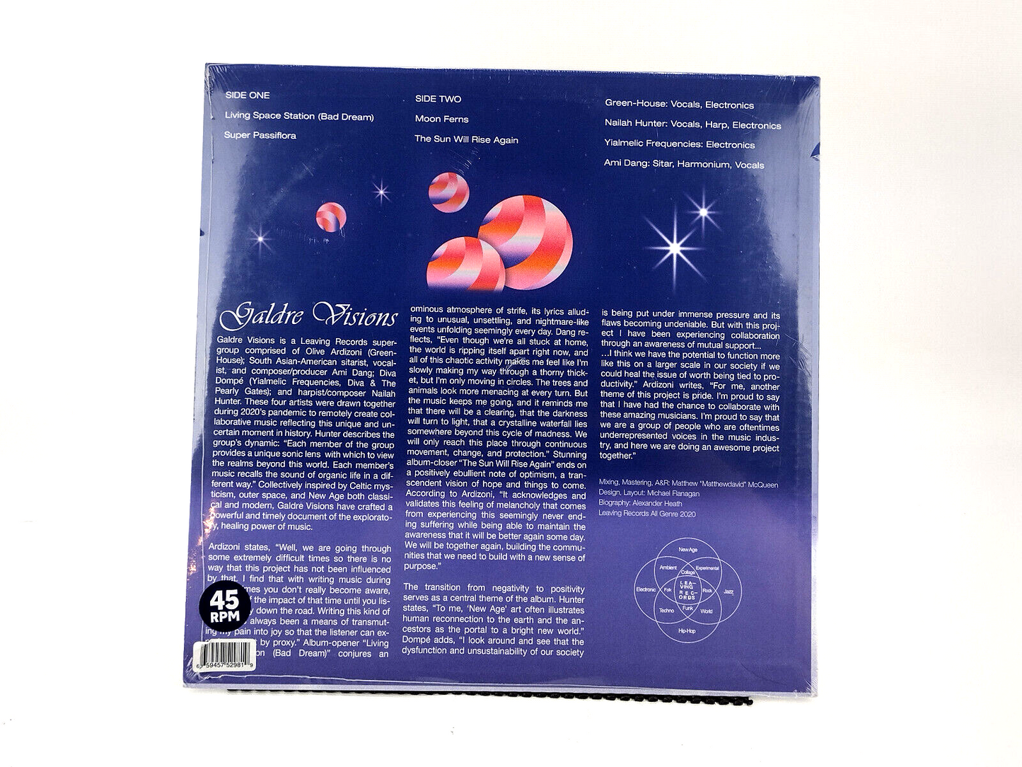 Galdre Visions - Galdre Visions, Vinyl, LP - Sealed Copy!