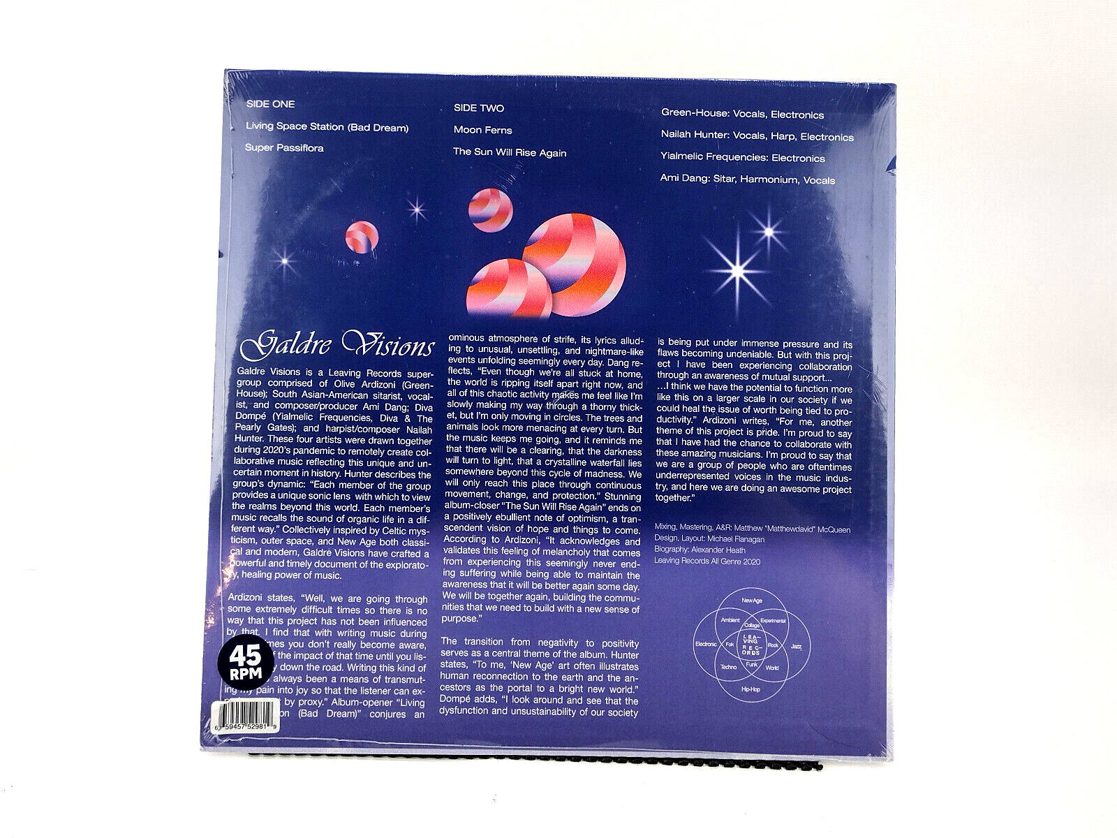 Galdre Visions - Galdre Visions, Vinyl, LP - Sealed Copy!