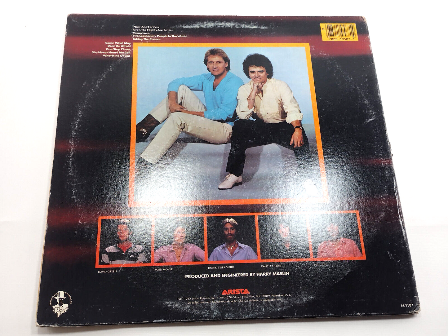 LOT OF 4 AIR SUPPLY LPs