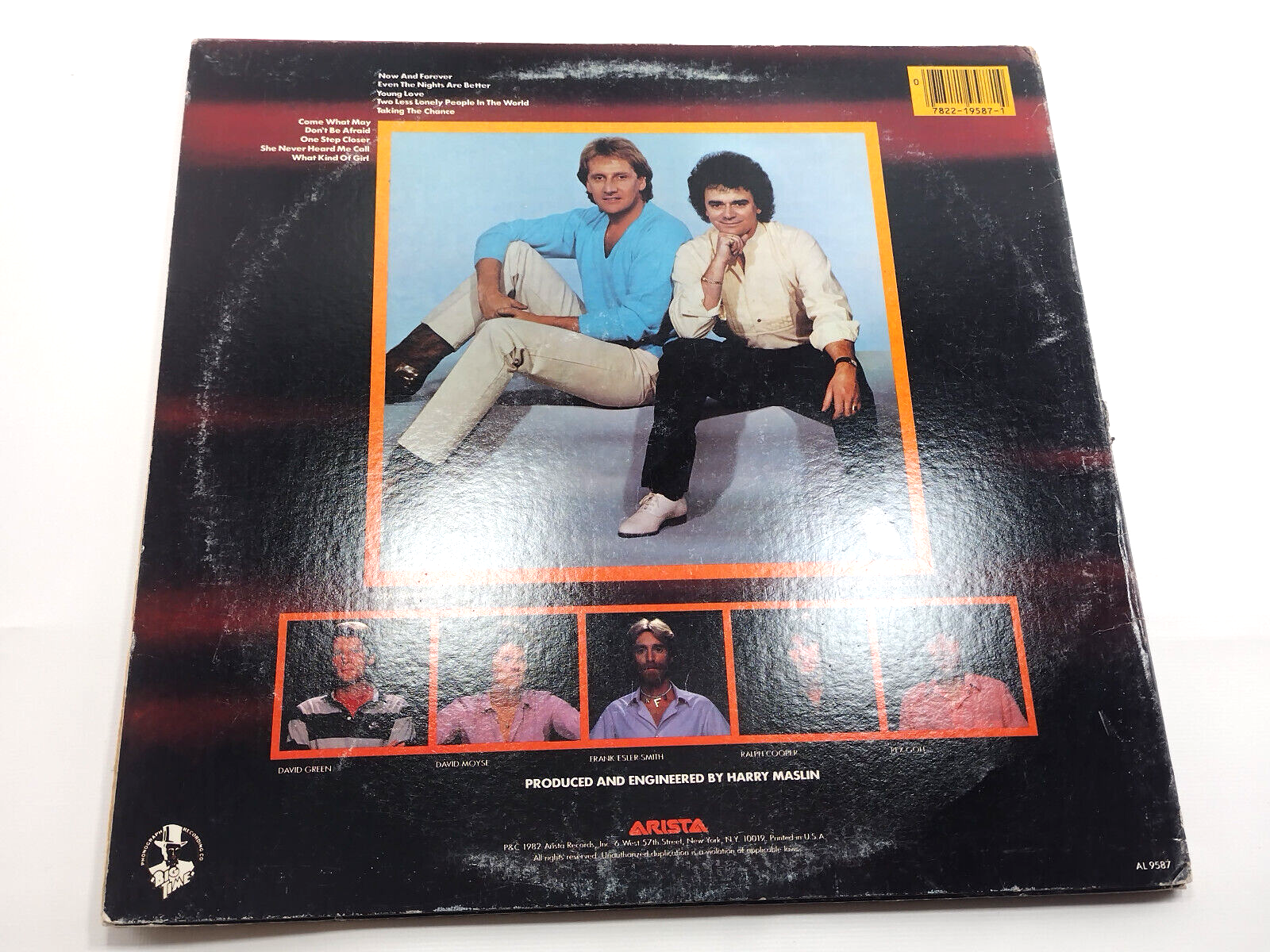 LOT OF 4 AIR SUPPLY LPs