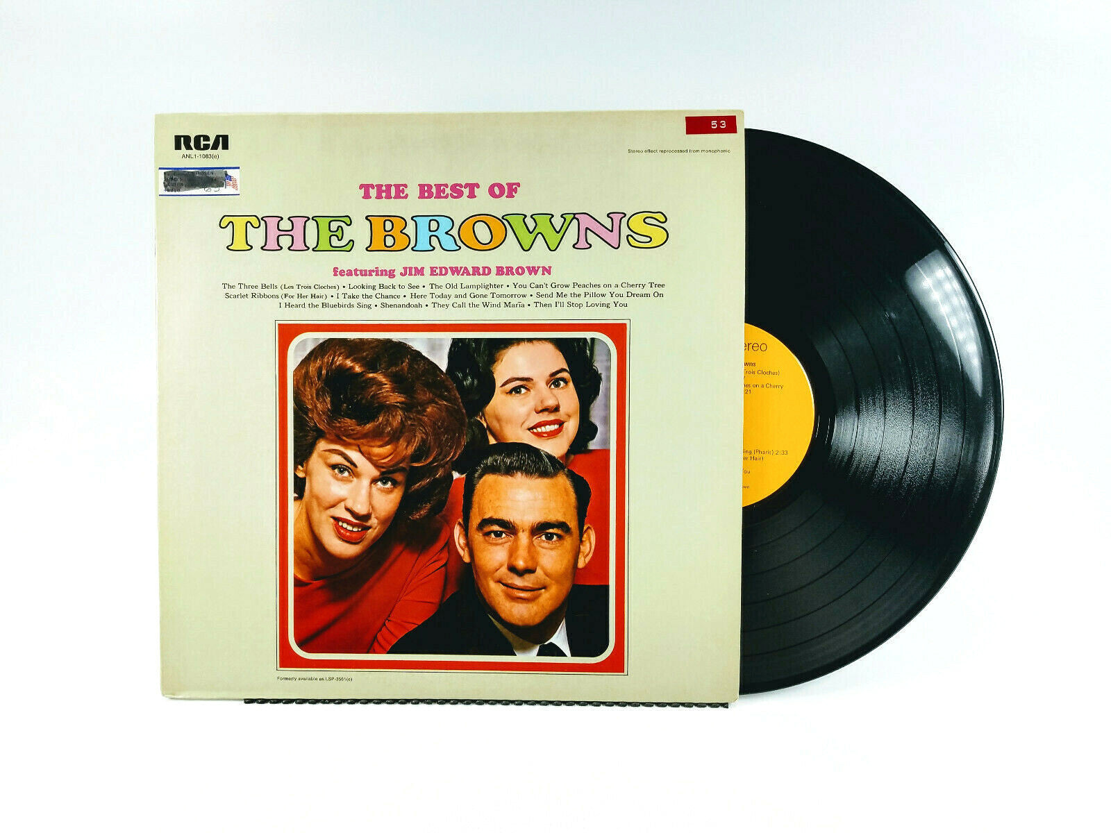 The Browns - The Best Of The Browns RCA – ANL1-1083(e) LP NM