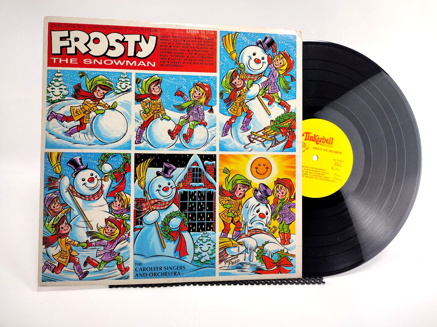 The Caroleer Singers*  Children's Christmas Favorites: Frosty The Snowman LP