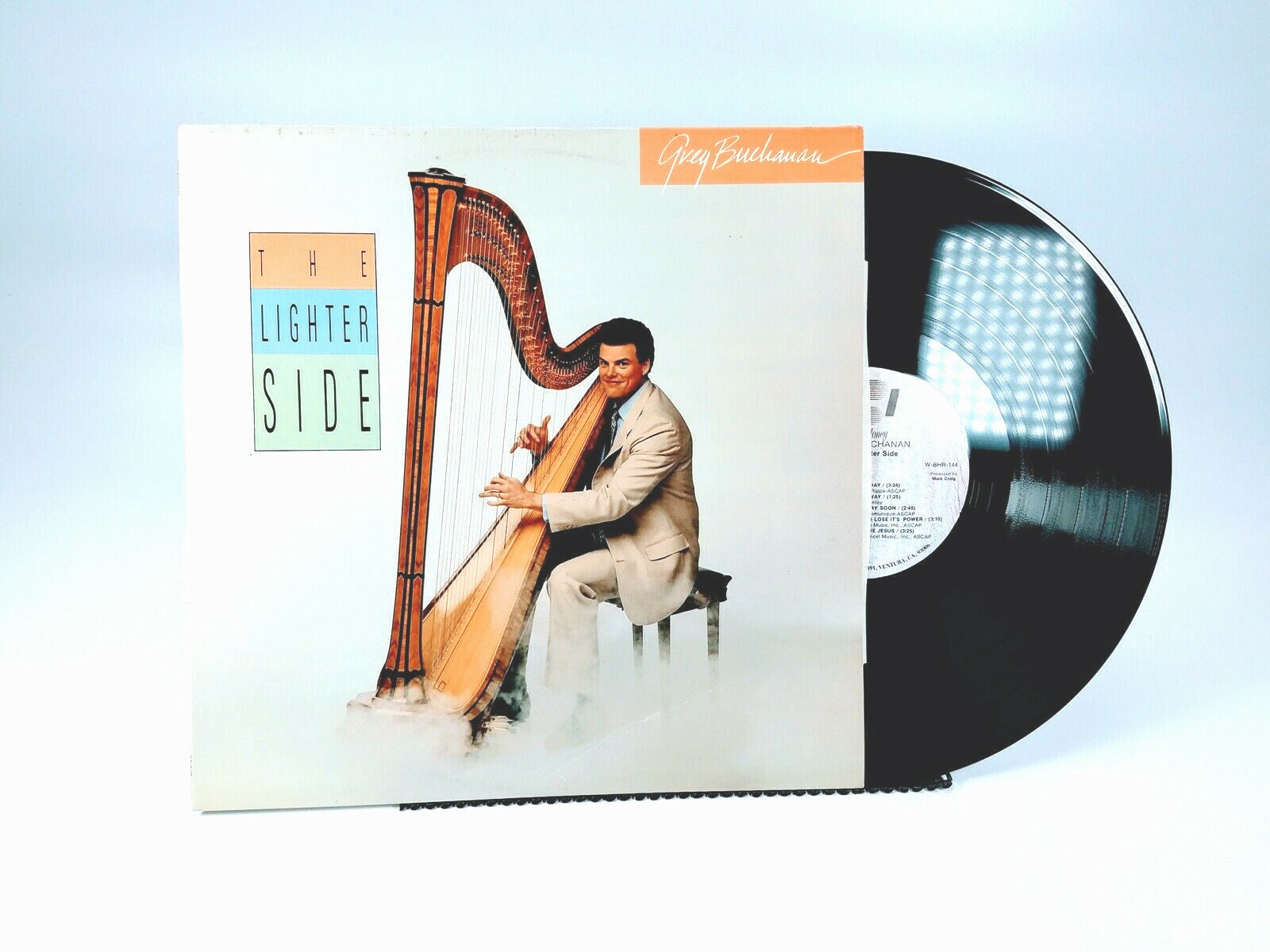 GREG BUCHANAN The Lighter Side 1988 LP Rare