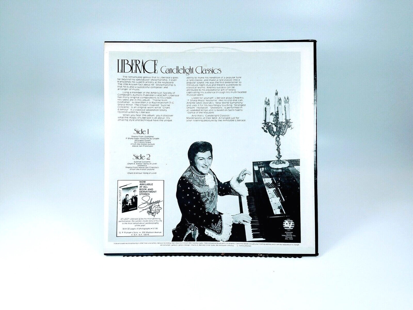 Lot of 4 LIBERACE Vinyl LP Record Albums, HS11175, PAS-1009, VL73821 & 6137