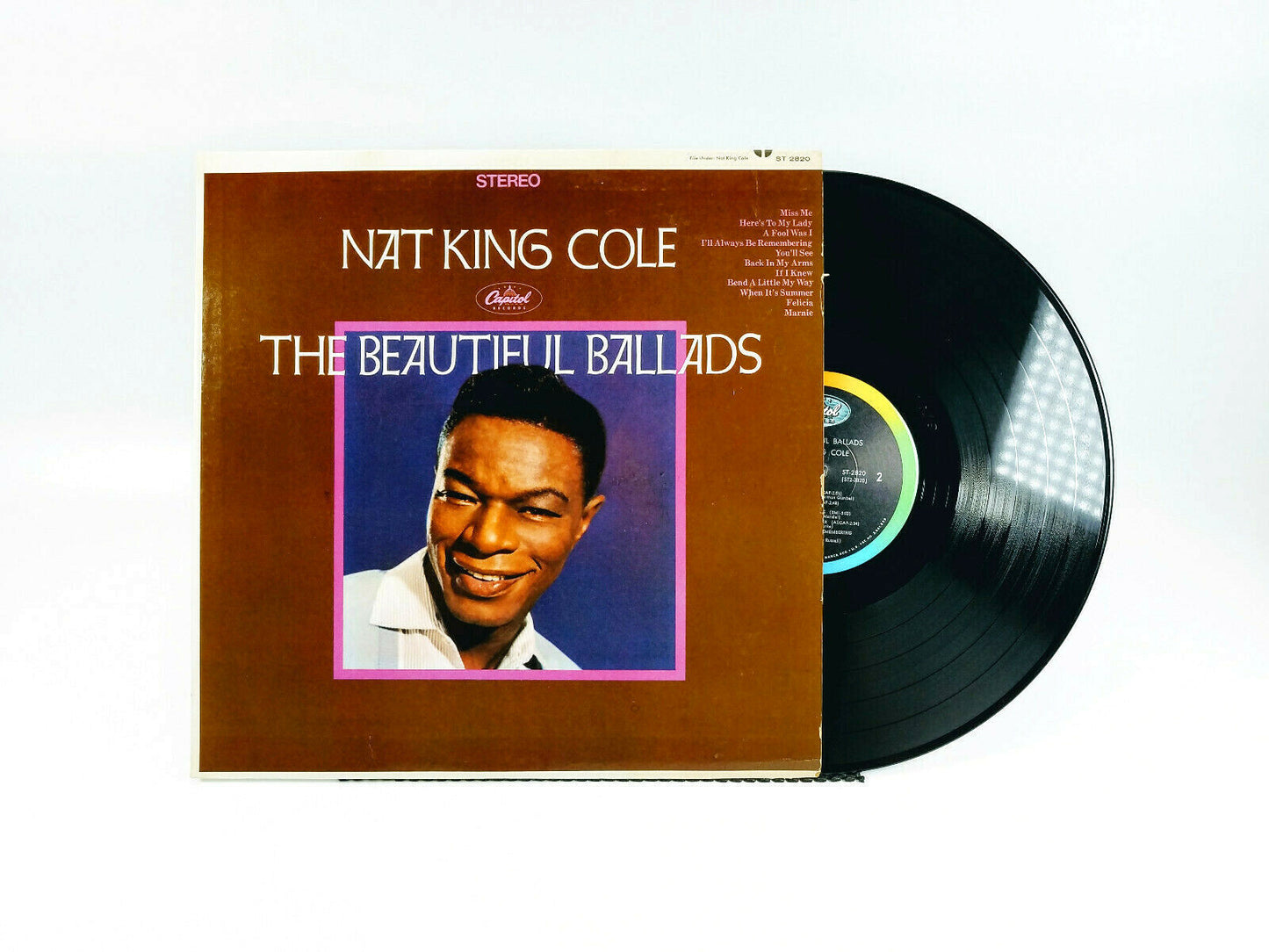 Nat King Cole - The Beautiful Ballads ST 2820 LP VG+