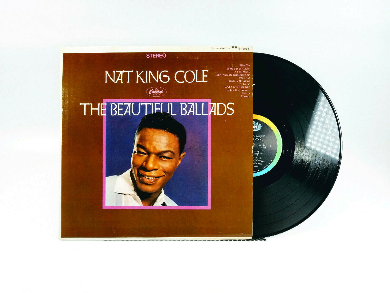 Nat King Cole - The Beautiful Ballads ST 2820 LP VG+
